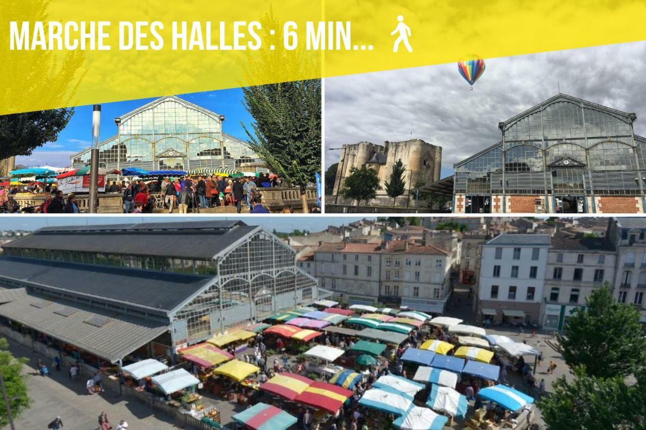 Apartament Votre Escale - Le Globe Trotteur Niort Zewnętrze zdjęcie