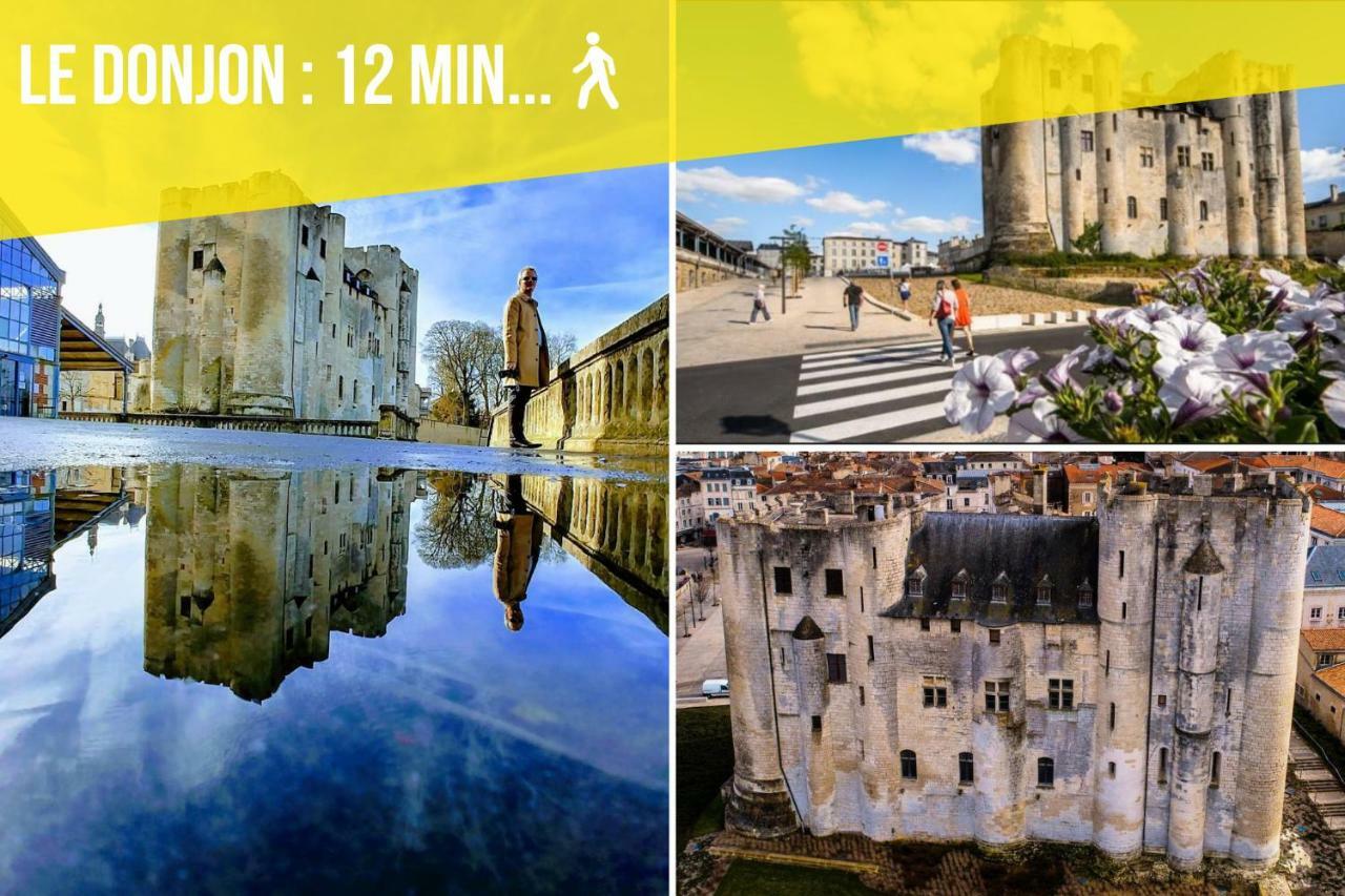 Apartament Votre Escale - Le Globe Trotteur Niort Zewnętrze zdjęcie